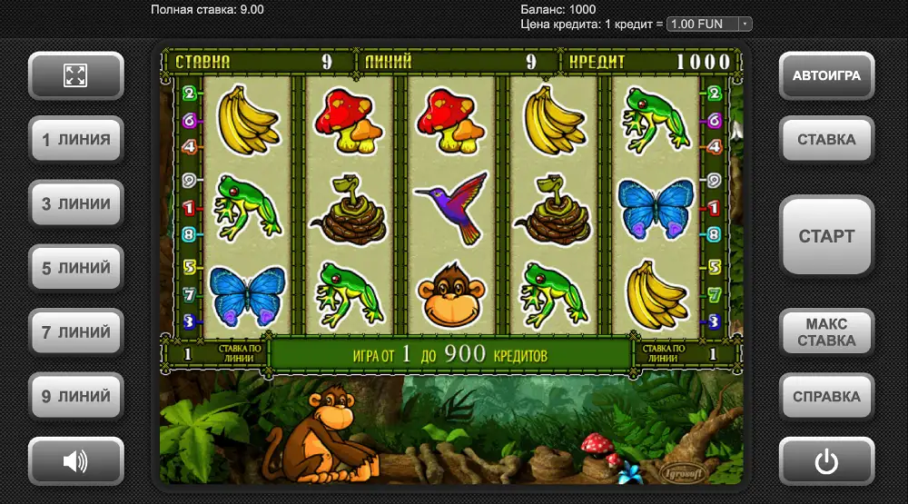 слот crazy monkey 2