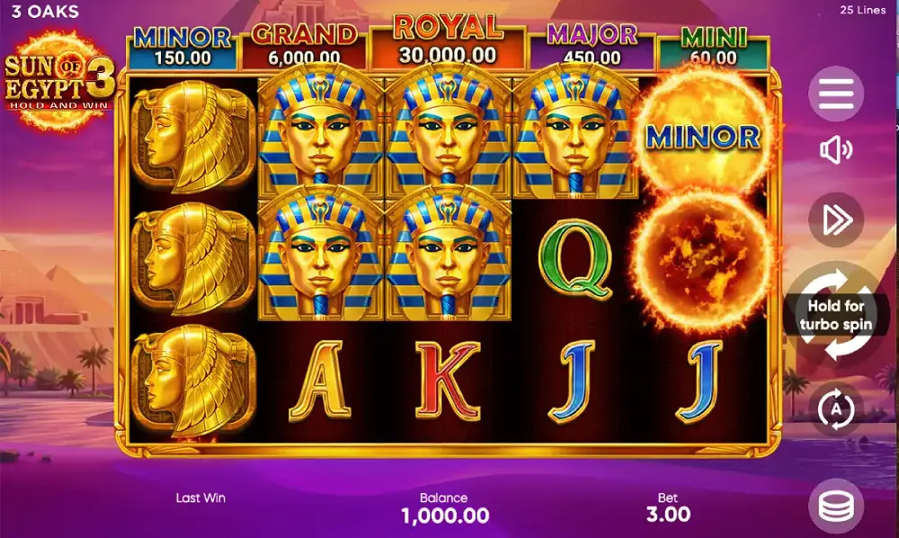 слот sun of egypt 3